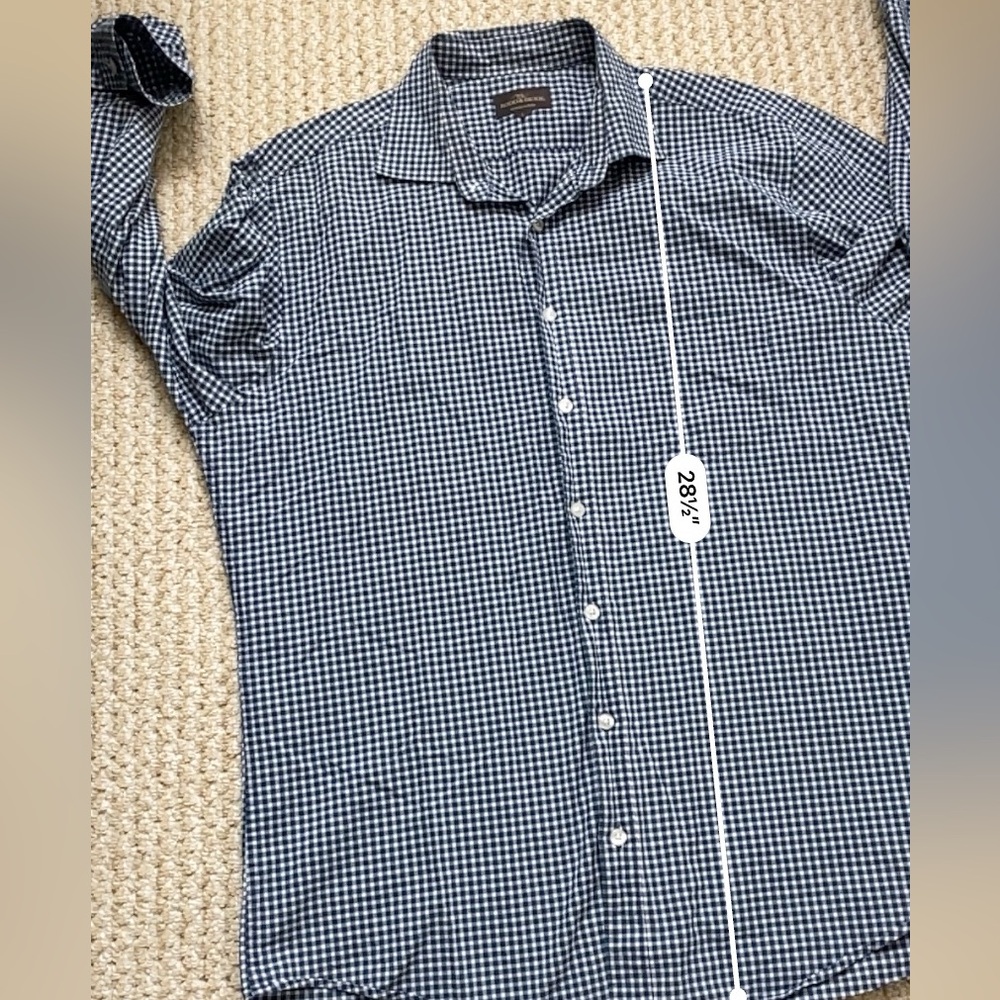 RODD & GUNN | 100% Cotton Plaid Button Down Shirt Large - Picture 6 of 11